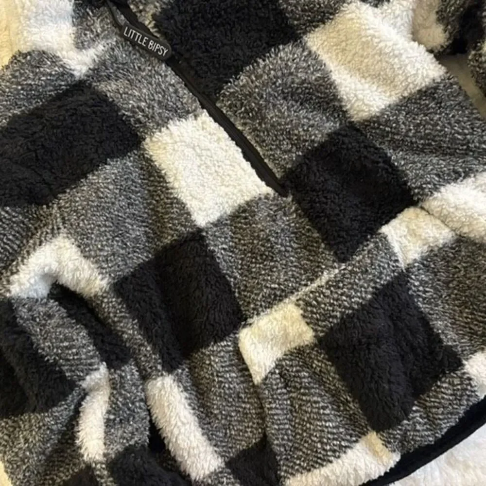 Little Bipsy Sherpa pullover toddler size 3/4